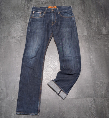 EDWIN Selvedge 505SK Slim Tapered Jeans Japan Tag W31L33 Actual W33.9 L32.7