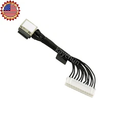 Original DC IN Power jack cable For MSI GL65 10SFK-062US laptop charging port