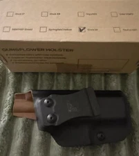 Gun&Flower IWB Holster For Glock 19 19X 32 45(Gen 3 4 5) Glock 23(Gen 3 4) Right