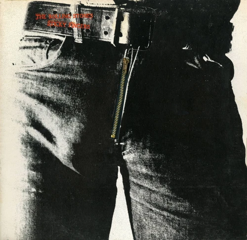 Rolling Stones Sticky Fingers Vinyl Andy Warhol Cover Art
