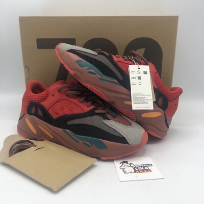 Red Yeezy 350 Slides Adidas Yeezy Boost 700 Hi Res Red HQ6979 Size