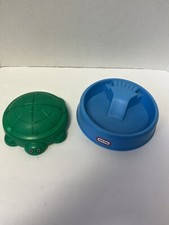 Little Tikes Pool Turtle Sandbox Dollhouse Accessory SET Vintage