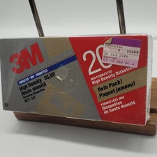 New Sealed 20x Pack 3M 3.5 3½" IBM Formatted High Density DS HD  Diskettes 