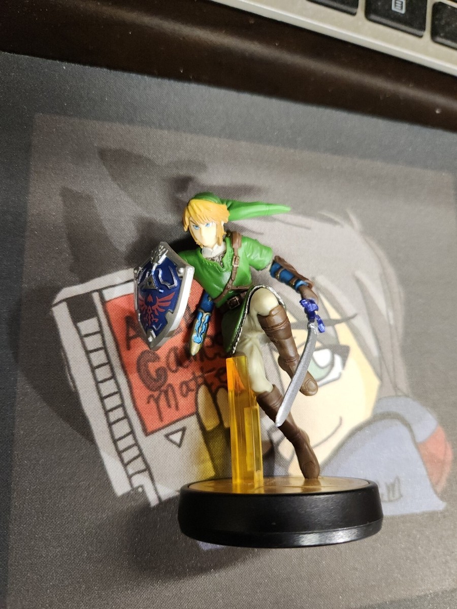 Nintendo Legend Of Zelda Link Amiibo Figure Super Smash Bros