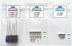 SEGA Game Gear | SMD Ceramic Capacitor Replacement Kit | Complete Cap Kit