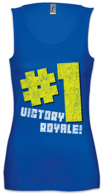 Victory Royale! Damen Tank Top Battle Geek Nerd Gamer Gaming games Computer
