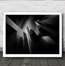 Architecture Building Defense Paris Architectural Cityscape Urban Wall Art Print
