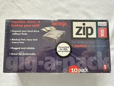 Iomega ZIP 100 disks. Can be formatted for MAC or PC.