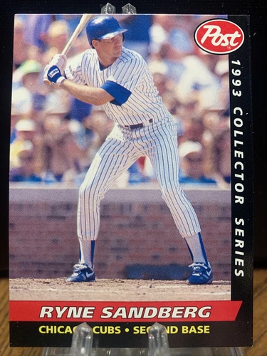 1993 Post Cereal #13 Ryne Sandberg Chicago Cubs