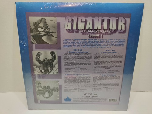 Gigantor 30th Anniversary Vol.1 Laserdisc LD 1994 CLV B&W - Picture 4 of 11