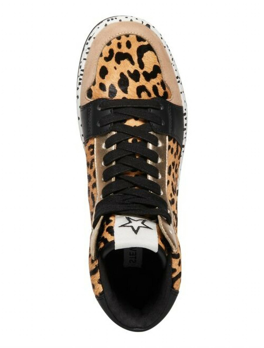 Women's Steve Madden Freethrow Leopard High Top Lace-Up