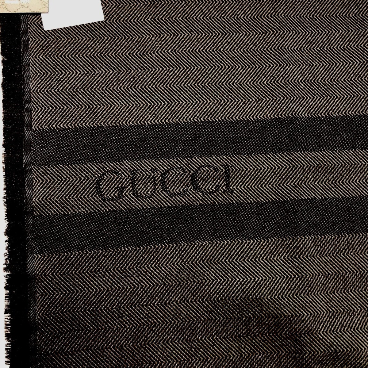 Gucci Cree 100% Lana Wool Brown Scarf #544628, NWT | eBay