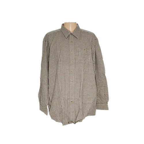 L.L. Bean Brown Flannel Shirt XXL