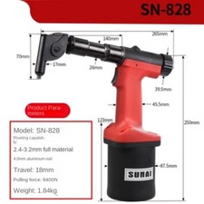 Pneumatic Rivet Gun Elbow Right-angle Rivet G...