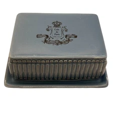 Department 56 Cafe De Paris Butter Dish French Blue  French Decor