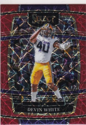 2022 SELECT PRIZMS RED LAZER DEVIN WHITE TAMPA BAY BUCCANEERS PRIZM BZ-2337