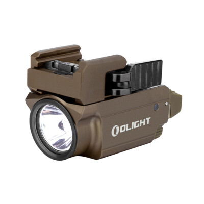 Olight Baldr Mini Desert Tan Rechargeable Pistol Light, Green