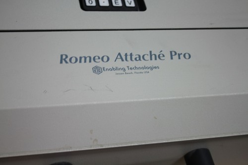 Romeo Attache Braille Printer Embosser Machine Enabling Technologies - Picture 2 of 3