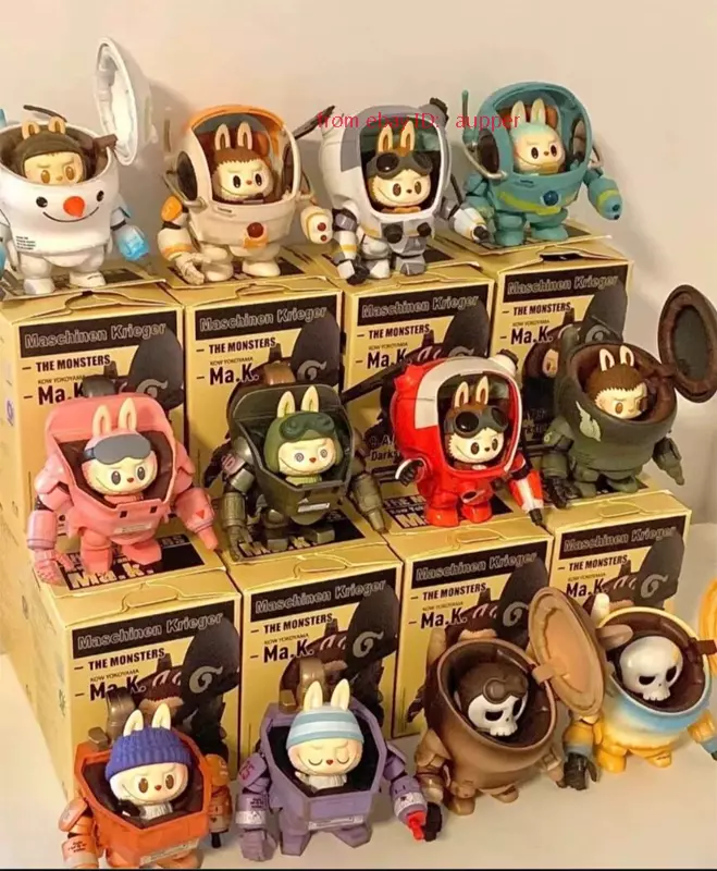 Popmart Labubu The Monsters Ma.K S.A.F.S Darksteel 12 Blind