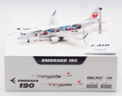 JC Wings 1:200 JAL エンブラエルE-190 JA252J 1:200 JC Wings JAL AIR EMBRAER E-190 Passenger Airplane
