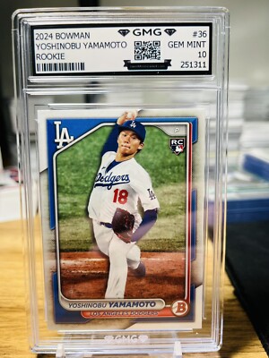 山本由伸 Topps 2024 Bowman Chrome RC Auto