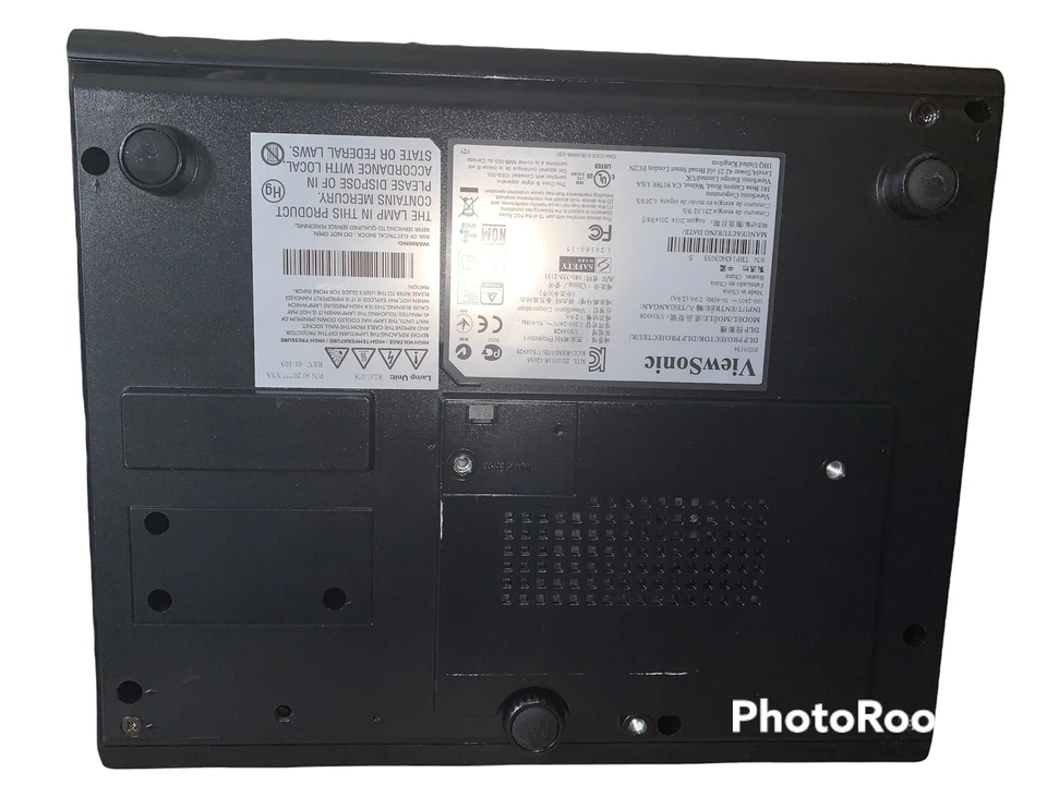 ViewSonic PJD5134 SVGA 800*600 DVI HDMI 3D Capable DLP Projector 3000-Lumens - Image 4 of 4