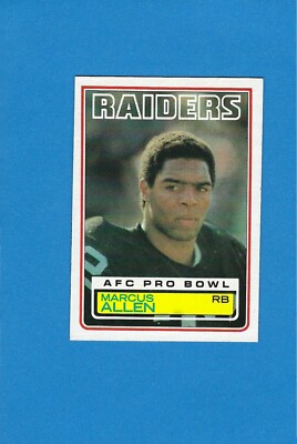 1983 Topps Marcus Allen #294 Rookie RC NM Near Mint NICE! HOF