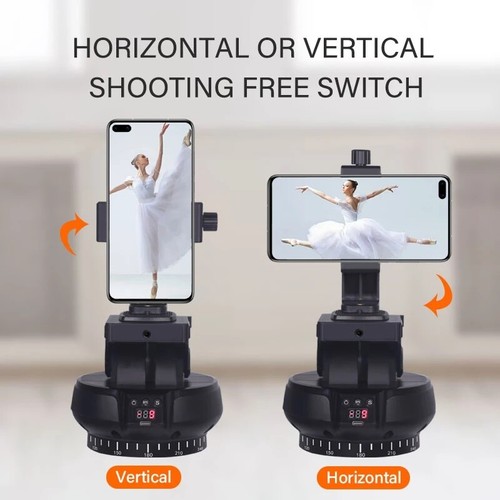 YT-1200 Face AI Tracking 360° Rotating Panoramic Tripod Head Camera Stabilizer - Picture 5 of 9