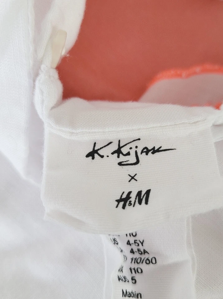 Vestido Niñas Talla 5 Por H&M Animales Safari 100% Algodón Usado Buen Estado  Foto 2 de 4