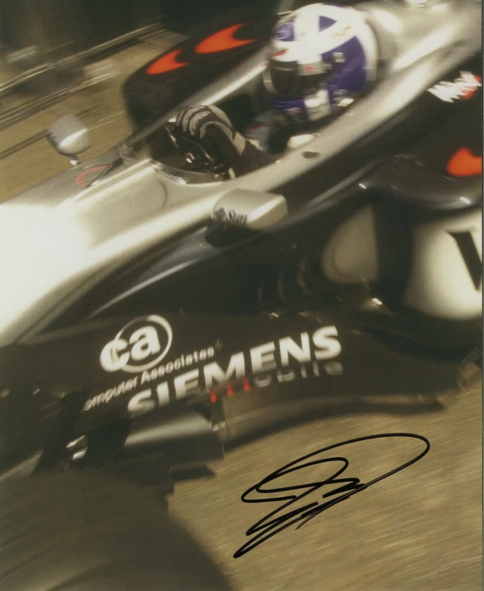David Coulthard Formula 1 Original Autographed Items for sale | eBay