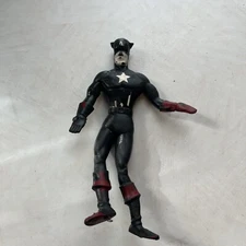 Vintage 1966 Captain America Action Figure Lakeside Marvel Comics Group 6" Tall