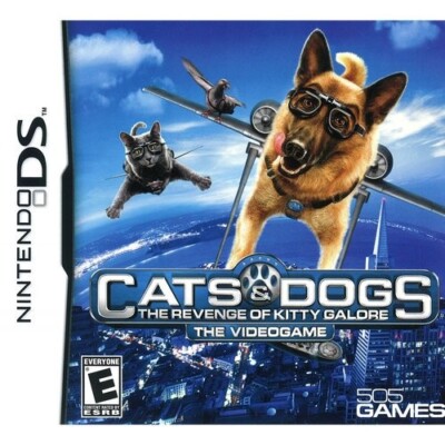 Nintendo DS Cats & Dogs The Revenge of Kitty Galore CIB Complete Tested Working