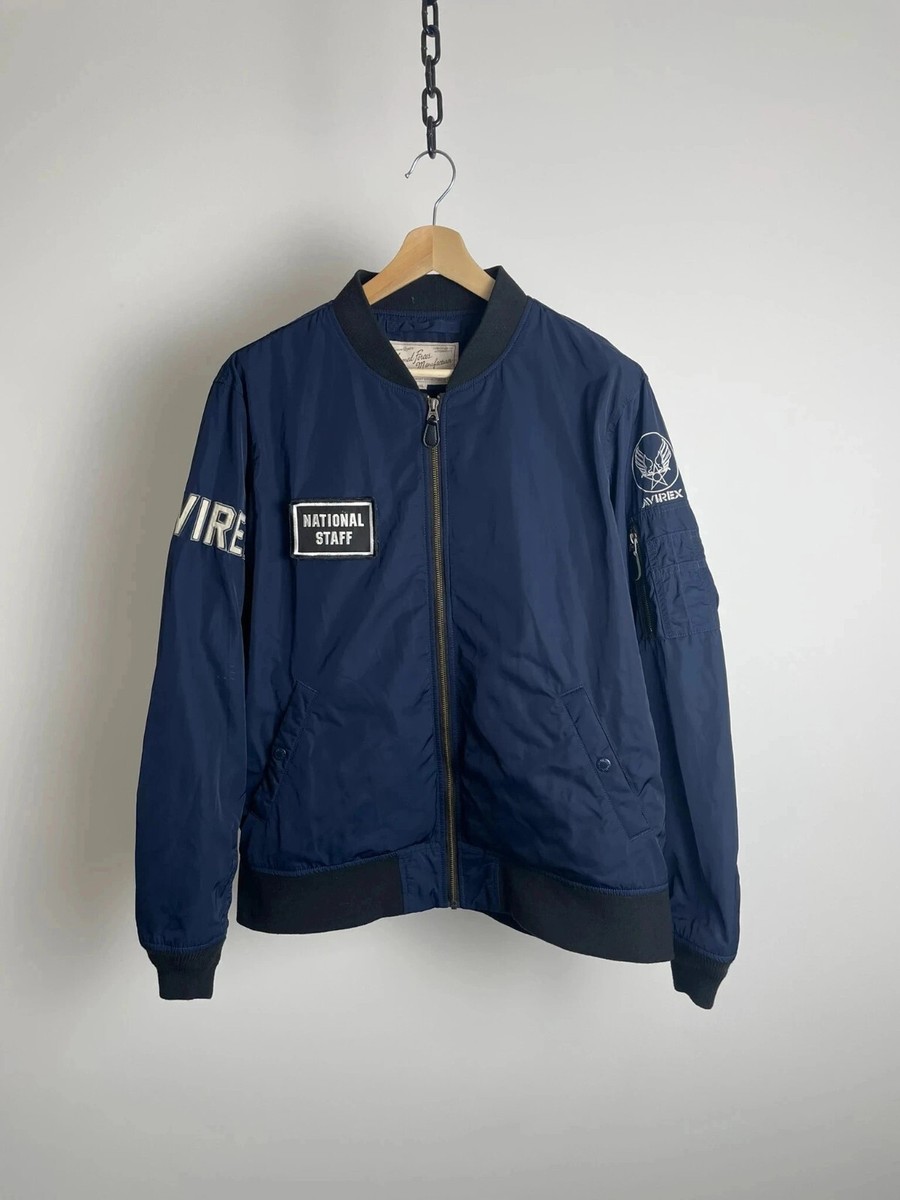 Avirex Men's MA-1 Red Bull Bomber Jacket Size XXL | eBay