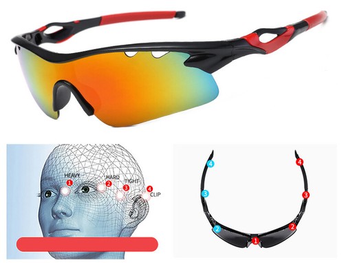 UV Protection Polarized Sunglasses Driving Sport Golf Cycling Running Sunglasses - Picture 22 of 31
