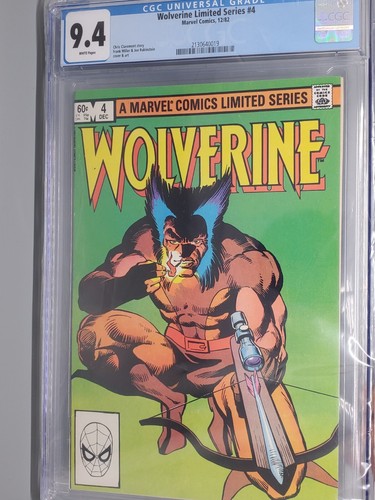 Wolverine #1-4 Limited Series 1984 CGC 9.4 Issue #2 9.0 - Picture 5 of 6