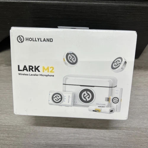 Hollyland LARK M2 DUO 2-Person Wireless Microphone for iPhone, Camera, Android