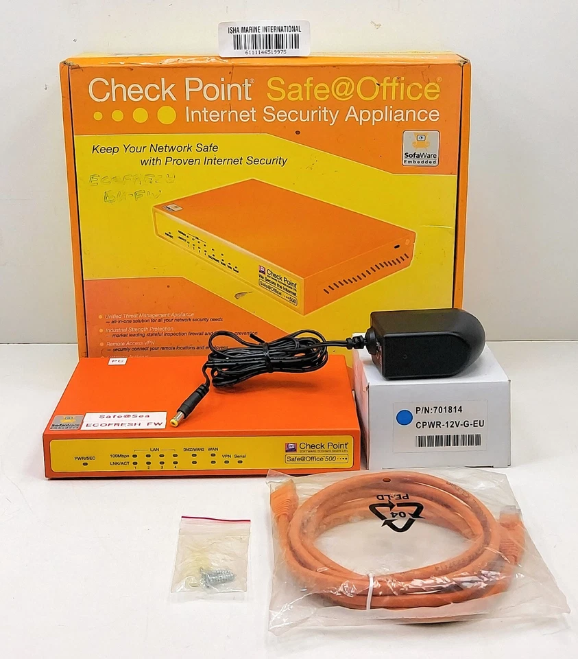 Check Point SBX-166LHGE-5 500 VPN Unit Internet Security Firewall Module - Image 2 of 4