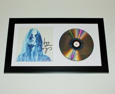 ELLIE GOULDING SIGNED AUTHENTIC 'BRIGHTEST BLUE' FRAMED CD COVER w/COA SINGER