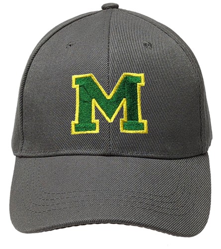 Personalized Embroidered Varsity Letter and Number Baseball Cap, Adjustable Hat - Picture 25 of 90