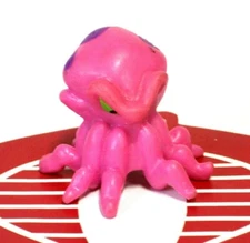 Zima PVC Figure Sea Catch Pink Octopus 1993 Toy