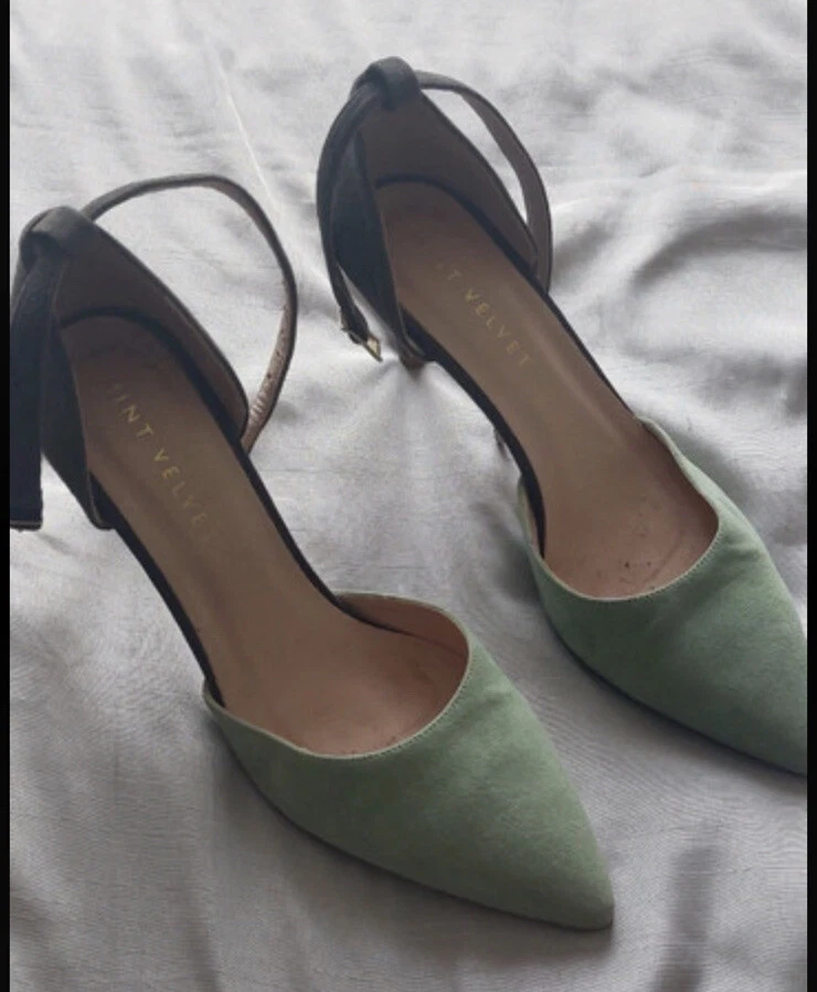 Olive green suede heels store