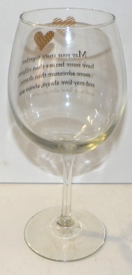 Copa de vino Santa Bárbara Design Leigh Standley "LOVE" firmada Foto 3 de 4