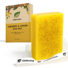Lemon  Turmeric Glow Soap Bar for Dark Spots Remover, Powered by Kojic Acid ...