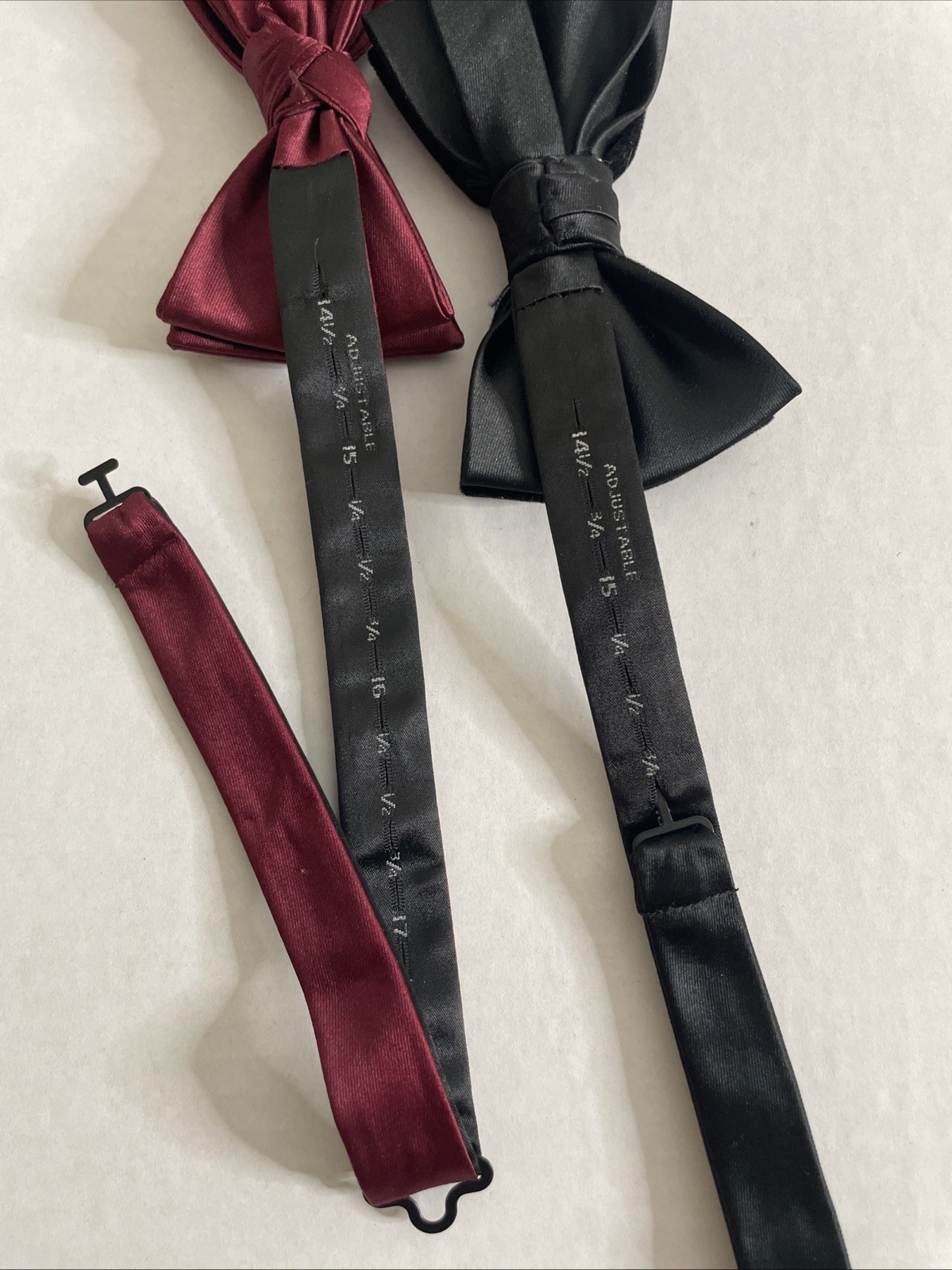 2 APT.9 Bow Tie Solid, Adjustable Wide Pre Tied F… - image 6