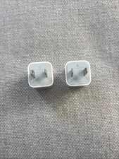 Two Authentic Apple USB Charging Blocks A1385