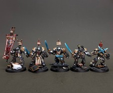 Warhammer 40K Grey Knights Brotherhood Terminator Squad pro-Painted 5 Miniature
