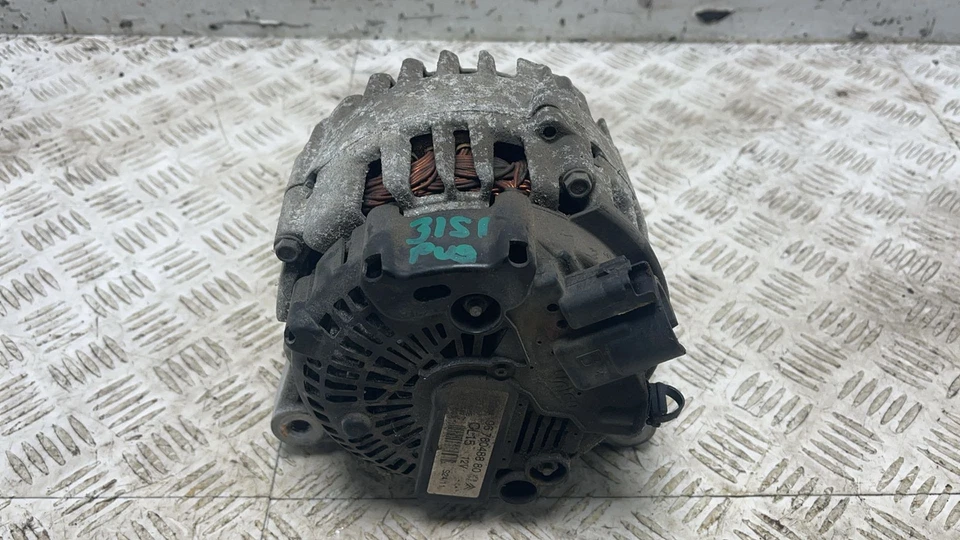 2011 PEUGEOT 207 ALTERNATOR 1.4 DIESEL DV4TD 2011-2015 PART NUMBER 9678048880 - Image 3 of 4