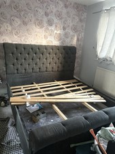 super king size bed frame used