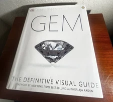 2016 Smithsonian GEM The Definitive Visual Guide Aja Raden Forward HC Book W/ DJ