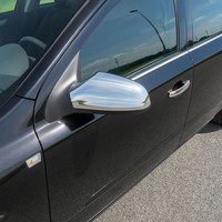 Edelstahl Chrom Spiegelkappen Set Passend FüR Opel Astra H 2004-2010 Chrom Look